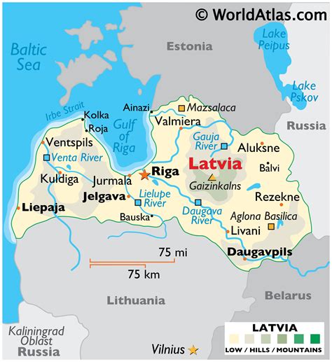 latvia where is